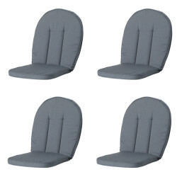 Madison tuinkussen kettler comfort/prince rib grey ca. 105x52 cm set van