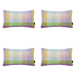 Madison sierkussen sya purple ca. 30x50 cm set van 4