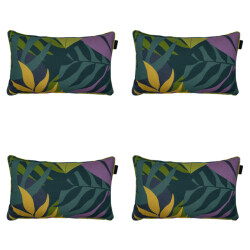Madison sierkussen iven green ca. 30x50 cm set van 4