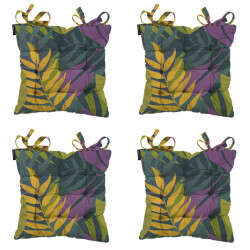 Madison zitkussen toscane iven green ca. 46x46 cm set van 4