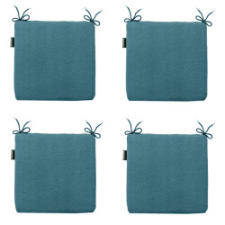 Madison zitkussen panama sea blue ca. 40x40 cm set van 4