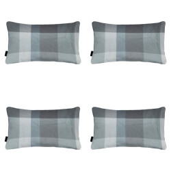 Madison sierkussen sya grey ca. 30x50 cm set van 4