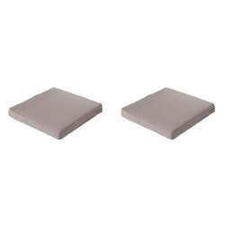 Madison lounge zitkussen basic ca. 73x73 cm set van 2
