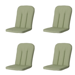 Madison tuinkussen carlo / calvia panama sage ca. 100x48 cm set van 4