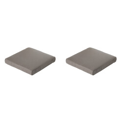 Madison lounge profi-line zitkussen rib liver ca. 60x60 cm set van 2