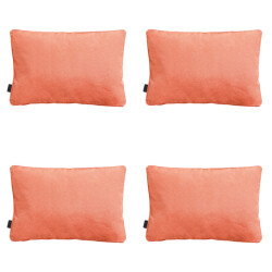 Madison sierkussen panama flame orange ca. 40x60 cm set van 4