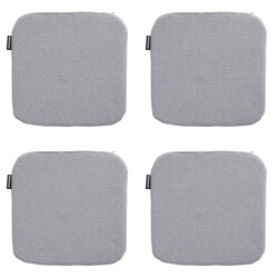 Madison zitkussen manchester light grey ca. 40x40 cm set van 4