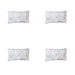 Madison sierkussen donna natural canvas eco+ ca. 30x50 cm set van 4