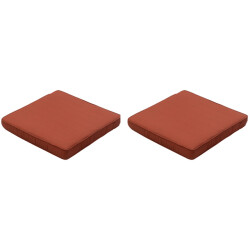 Madison lounge profi-line zitkussen panama terra ca. 60x60 cm set van 2