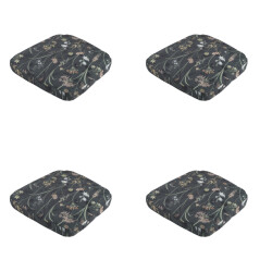 Madison zitkussen wicker donna grey canvas eco+ ca. 48x48 cm set van 4