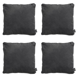 Madison sierkussen panama black ca. 60x60 cm set van 4