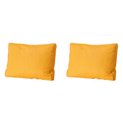 Madison lounge rugkussen panama golden glow ca. 40x60 cm set van 2
