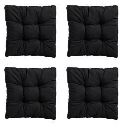 Madison zitkussen florance panama black ca. 47x47 cm set van 4