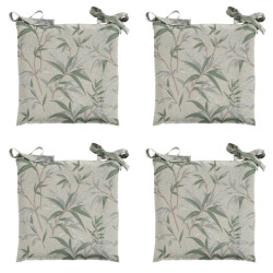 Madison zitkussen toscane palma natural ca. 46x46 cm set van 4