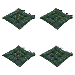Madison zitkussen toscane joah green ca. 46x46 cm set van 4