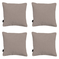 Madison sierkussen panama jute ca. 60x60 cm set van 4