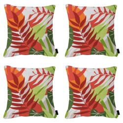 Madison sierkussen iven terra ca. 50x50 cm set van 4