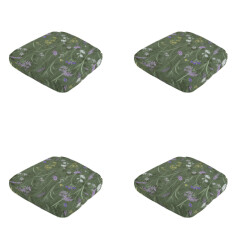 Madison zitkussen wicker donna green canvas eco+ ca. 48x48 cm set van 4