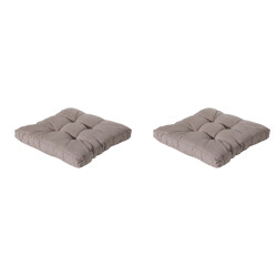Madison florance zitkussen basic ca. 73x73 cm set van 2