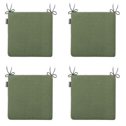 Madison zitkussen panama green ca. 40x40 cm set van 4