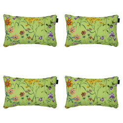Madison sierkussen milly green ca. 30x50 cm set van 4
