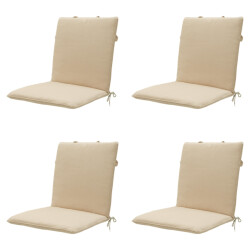 Madison stapelstoelkussen canvas eco+ ca. 97x49 cm set van 4