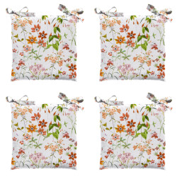 Madison zitkussen toscane milly natural ca. 46x46 cm set van 4