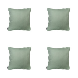 Madison sierkussen napels kaki ca. 50x50 cm set van 4