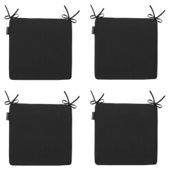 Madison zitkussen panama black ca. 40x40 cm set van 4