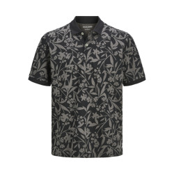 Jack & Jones Jjjeff monochrome aop polo ss