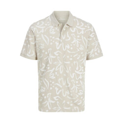 Jack & Jones Jjjeff monochrome aop polo ss