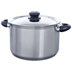 BK Cookware Bk karaat+ soeppan 24 cm rvs met deksel