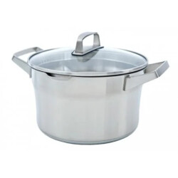BK Cookware Bk premium+ soeppan 24 cm rvs met glazen deksel
