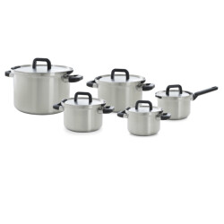 BK Cookware Bk flow cool kookpannenset rvs veilig afgietsysteem