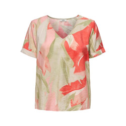 Jacqueline de Yong Camille s/s v-neck top