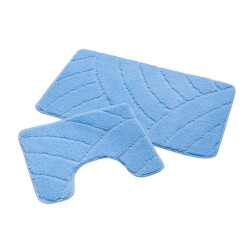 Muratap Nevada badmat laagpolig badkamer set 2-delig 40x50 cm & 50x80 cm