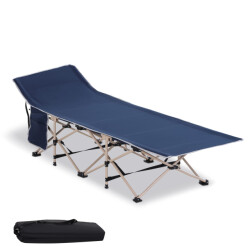 4goodz Outsunny veldbed opvouwbaar campingbed met opbergtas