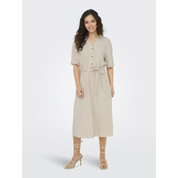 Jacqueline de Yong Jdysay 2/4 midi shirt dress wvn noo