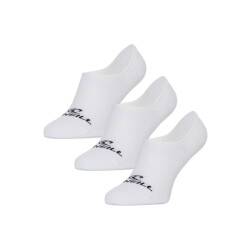 O'Neill Footies sokken heren / dames no show 710003 wit 3-pack