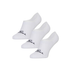 O'Neill Footies sokken heren / dames no show 710003 wit 3-pack