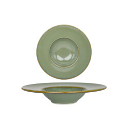 Bonna Pastabord sage hygge porselein 28 cm (400 cc) set van 2