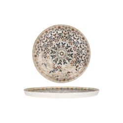 Rinart Dinerbord aztec porselein 26 cm set van 6