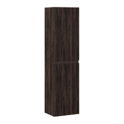 Badplaats Badkamerkast thermis 40 x 30 x 150 cm walnoot bruin hangende