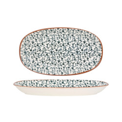 Bonna Serveerschaal calif porselein 19x11 cm set van 2