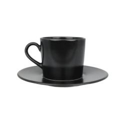 Bonna Thee kopjes & schotel notte neat porselein set van 6