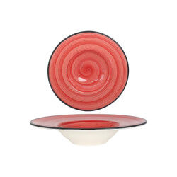 Bonna Pastabord aura passion porselein 28 cm (400cc) set van 2