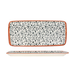 Bonna Serveerschaal calif porselein 34x16 cm set van 2