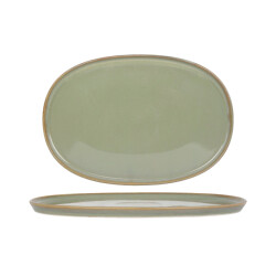 Bonna Serveerschaal sage hygge porselein 34 cm set van 2