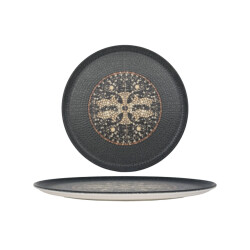 Bonna Pizzabord mesopotamia porselein 32 cm set van 2