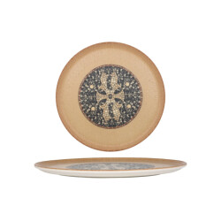 Bonna Pizzabord mesopotamia porselein 32 cm set van 2